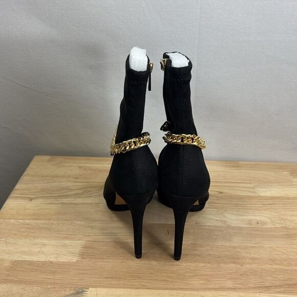 Jessica Simpson Women's Valyn Chain Stieletto Heel Dress Booties Size 7.5 NIB - Picture 3 of 9